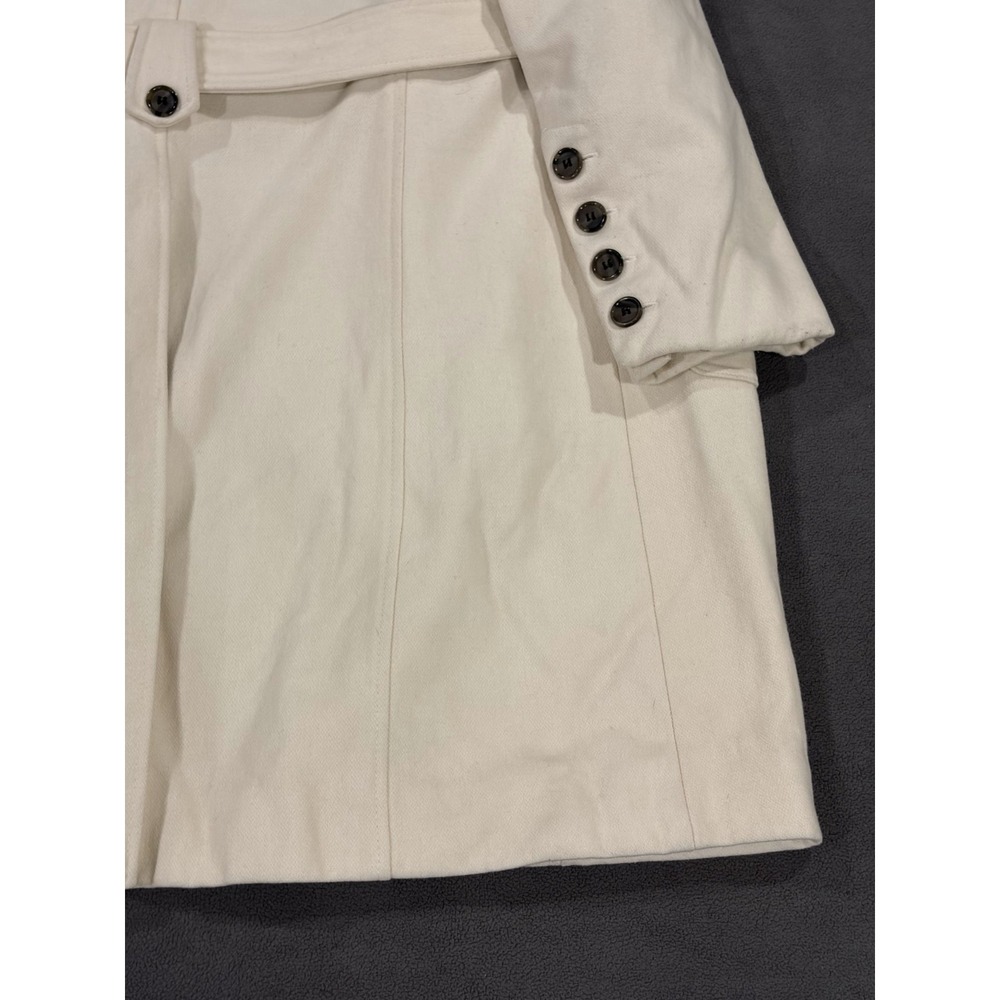 Donnybrook Trench Coat Womens 16 Beige Lined Belted Button Front Casual Outdoor - Picture 13 of 15